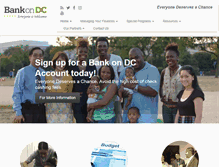Tablet Screenshot of bankondc.org